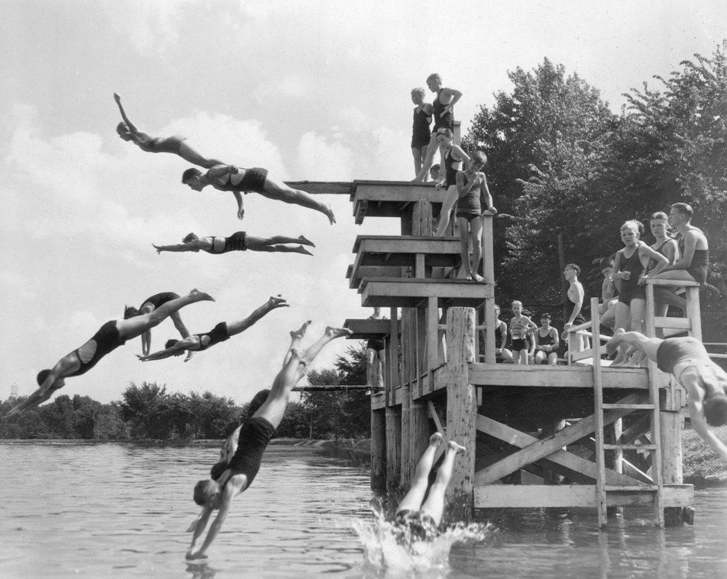 Divers at Miller Park